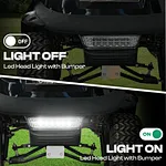 LED golf cart headlights